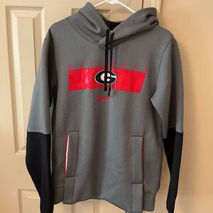Nike grey University of Georgia Bulldogs sweatshirt, size S